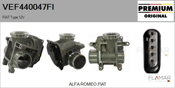 Compre K68427622AA Fiat/Alfa/Lancia Válvula EGR de recirculação dos gases