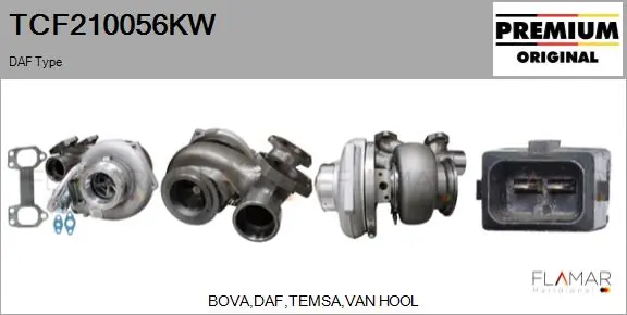 Compre 1897353R DAF Turbina