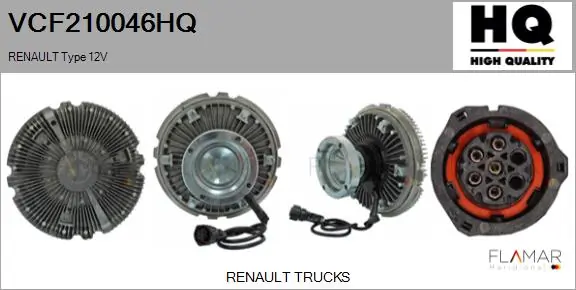 Acoplamento viscoso de ventilador de esfriamento 7420981231 Nissan/Infiniti
