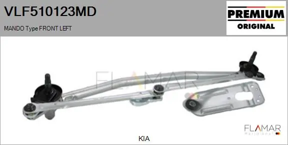 Compre Trapézio de limpador pára-brisas KIA Sportage 3