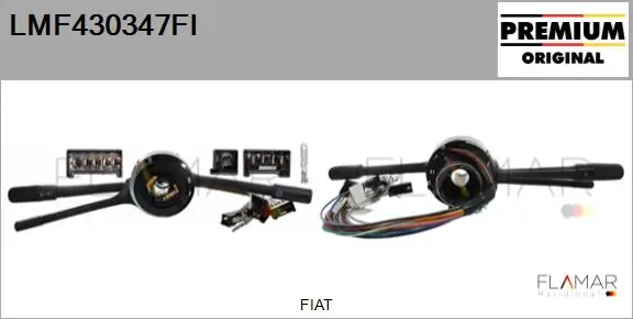Compre 0181777680 Fiat/Alfa/Lancia Comutador esquerdo instalado na coluna da direção