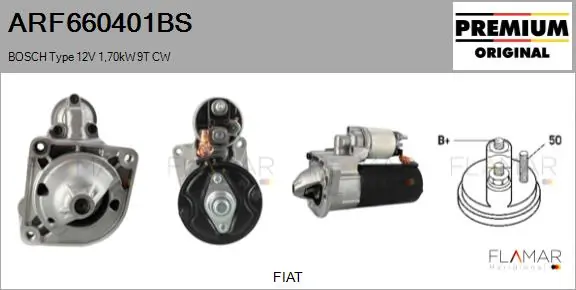 Motor de arranco 52110466 Fiat/Alfa/Lancia