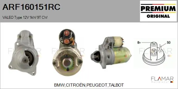 Motor de arranco MRS10260 Magneti Marelli