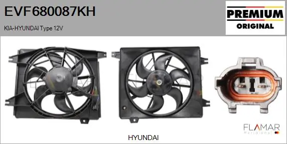 Difusor do radiador de aparelho de ar condicionado, montado com roda de aletas e o motor General Motors 9773029060