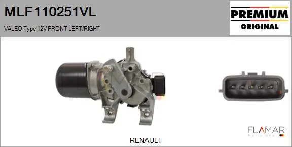 Motor de limpador pára-brisas do pára-brisas Renault Megane preço, a partir de 112,37 USD