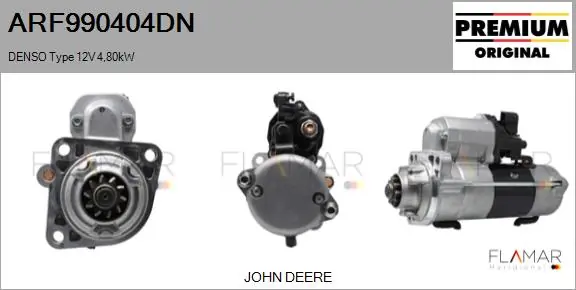 Compre RE548694 John Deere Motor de arranco