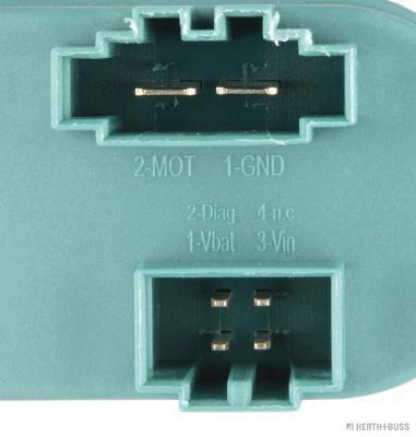 75614285 HB Autoelektrik Resistor (resistência) traseiro de ventilador de forno (de aquecedor de salão)