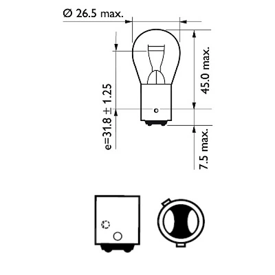Lâmpada Philips 12495CP preço, a partir de 5,96 USD
