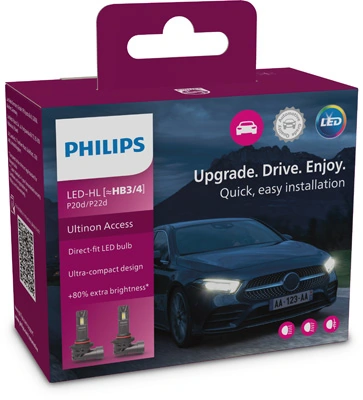 11005U2500CX Philips Lâmpadas das luzes, kit para automóvel