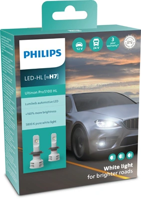 Lâmpadas das luzes, kit para automóvel 11972U51X2 Philips