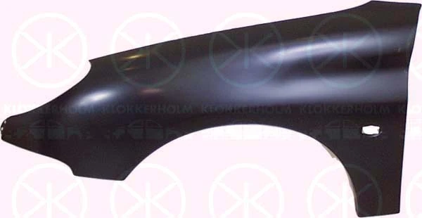 Pára-lama dianteiro esquerdo para Peugeot 206 SW 2E, K