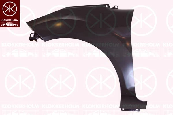 Pára-lama dianteiro esquerdo para Ford Fiesta Mk6 CB1