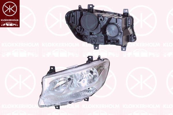 Luz direita para Mercedes Sprinter III 3,5-t 907, 910