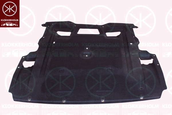Proteção de motor, de panela (da seção de motor) para BMW 7  F01, F02, F03, F04