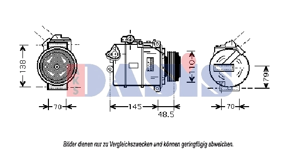 Compre SKK039 Polcar Compressor de aparelho de ar condicionado