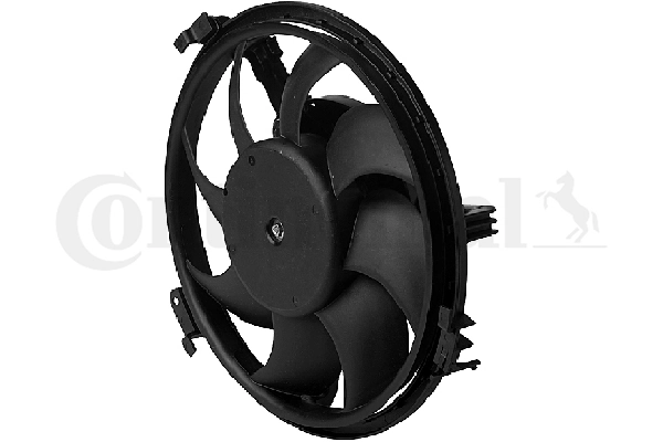 Ventilador elétrico de esfriamento montado (motor + roda de aletas) para Volkswagen Passat B5 3B5