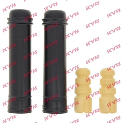 Pára-choque (grade de proteção) de amortecedor traseiro + bota de proteção para Mazda 2 I DY