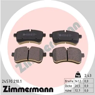 245702101 Zimmermann