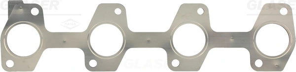  Vedante de tubo coletor de escape Hyundai H-1 STAREX Grand Starex monovolume (TQ) (2007 - 2026) Grand Starex