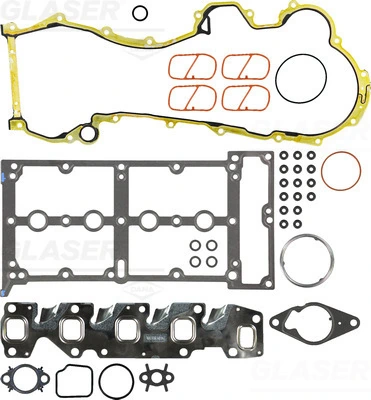 Kit superior de vedantes de motor 93188056 General Motors