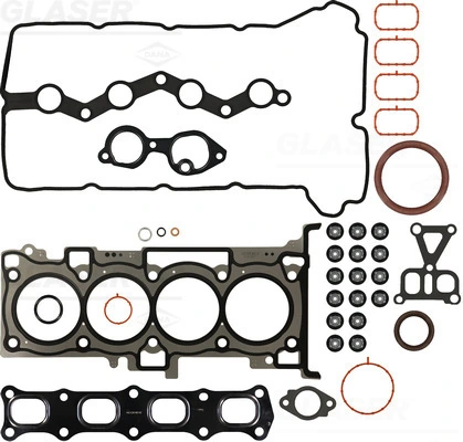  Kit de vedantes de motor completo Mitsubishi Lancer X sedan (CY_A, CZ_A) (2007 - 2026) X