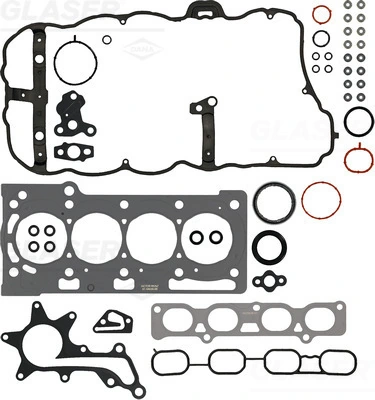  Kit de vedantes de motor completo Toyota Yaris hatchback (SP90) (2005 - 2011) 