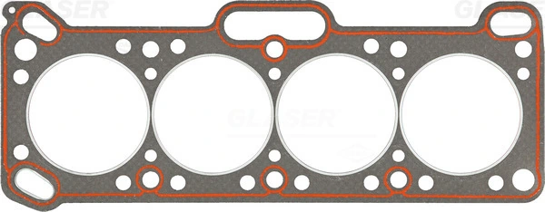 Vedante de cabeça de motor (CBC) Mitsubishi Lancer III C1A,C6A