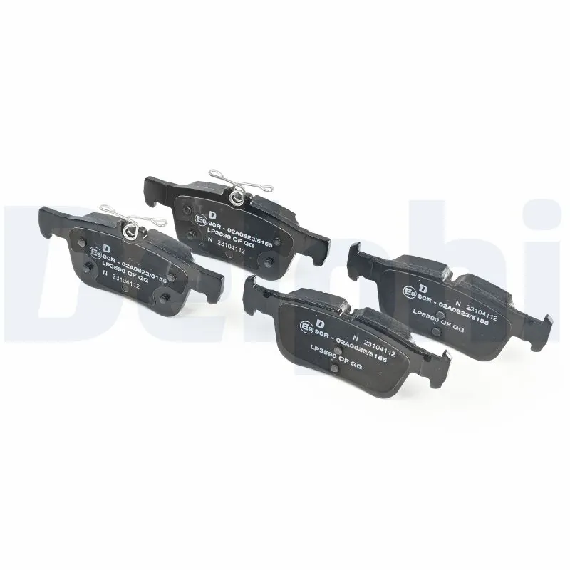 Sapatas do freio traseiras de disco Delphi LP3590 preço, a partir de 37,23 USD