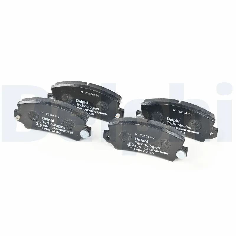 Sapatas do freio dianteiras de disco Delphi LP56 preço, a partir de 31,46 USD