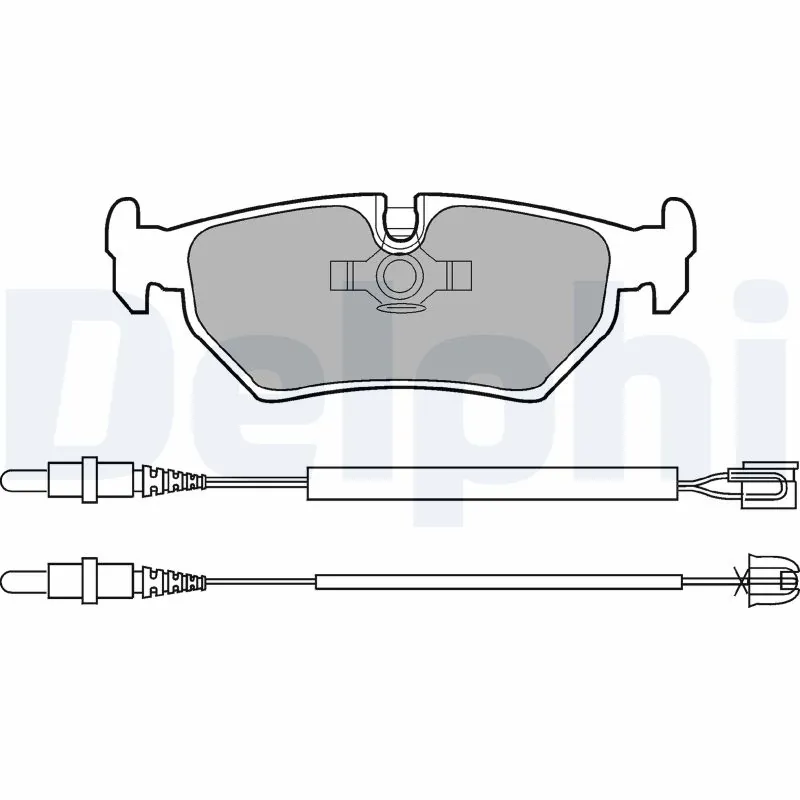 Sapatas do freio traseiras de disco para Fiat Scudo 220P