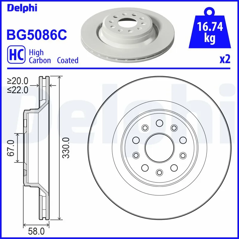 BG5086C Delphi