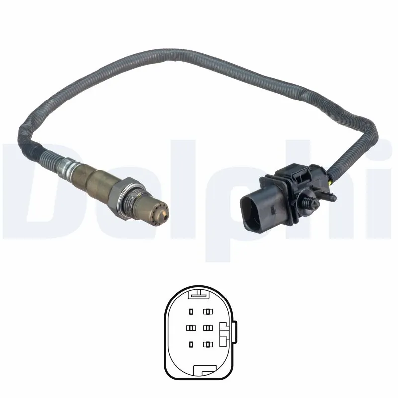 Compre 258017111 Bosch Sonda lambda, sensor de oxigênio até o catalisador