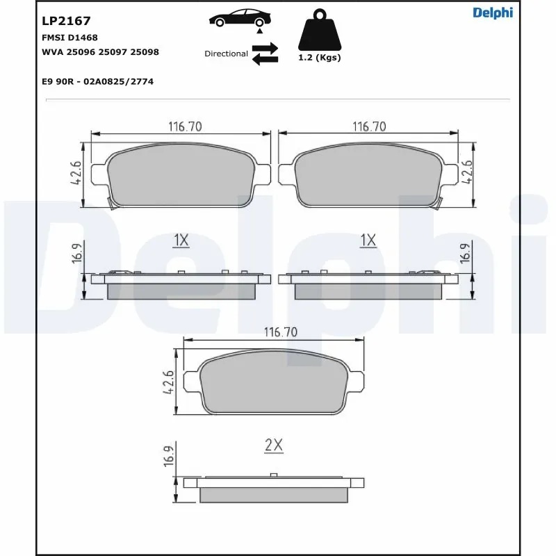  para Chevrolet Orlando  (J309)