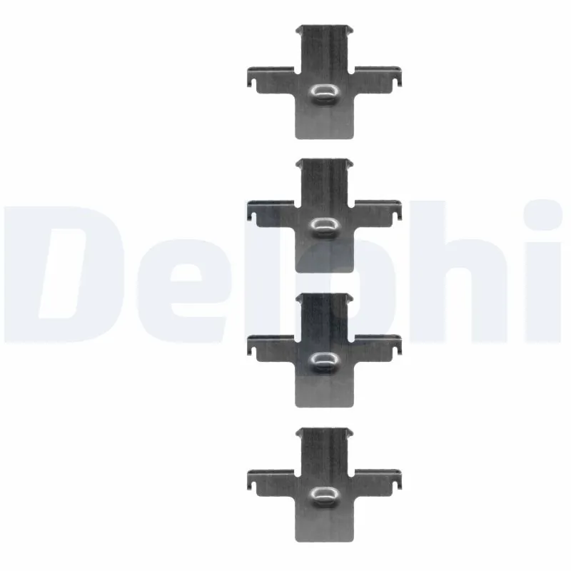 Compre Kit de molas de fixação de sapatas de disco dianteiras Nissan Patrol 