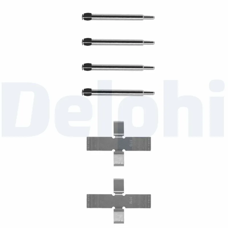 Kit de molas de fixação de sapatas de disco traseiras para Mercedes E T123