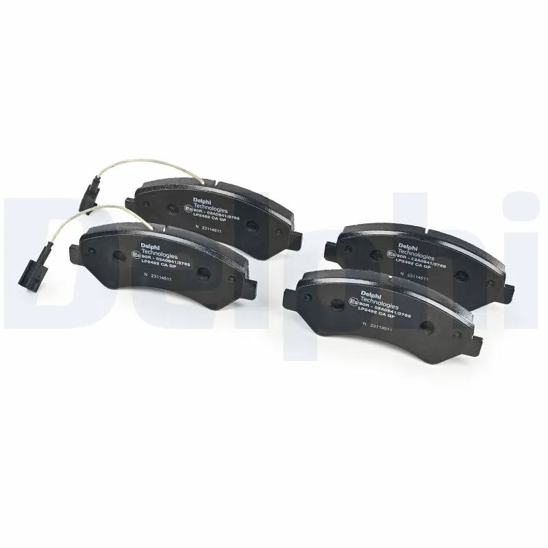 Sapatas do freio dianteiras de disco Delphi LP2492 preço, a partir de 50,94 USD