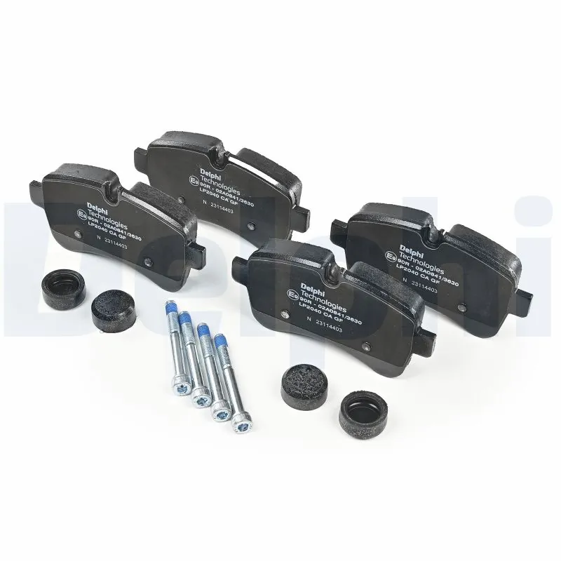 Sapatas do freio traseiras de disco Delphi LP2040 preço, a partir de 41,92 USD