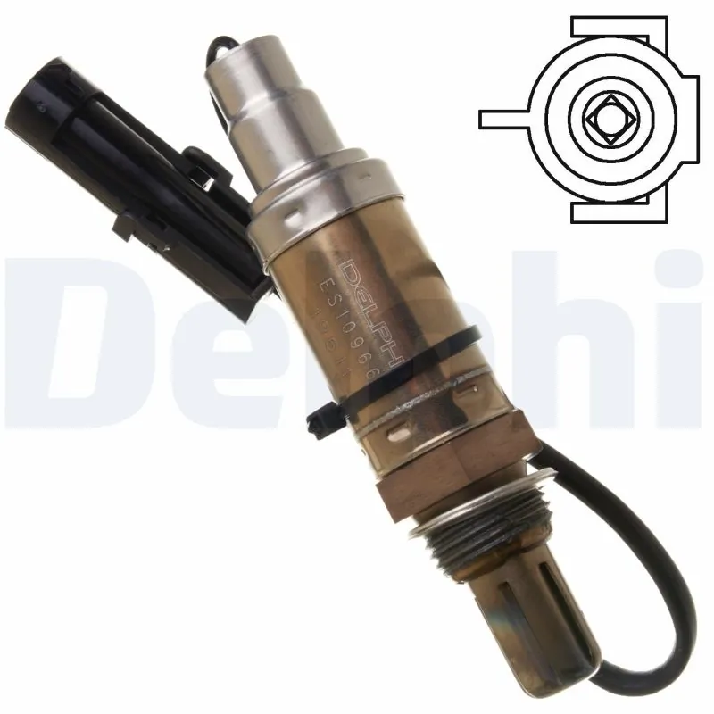 Sonda lambda, sensor de oxigênio para Opel Vectra A 86, 87