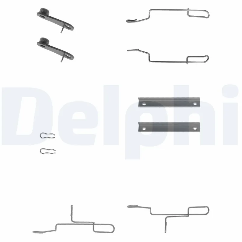 Compre Kit de molas de fixação de sapatas de disco dianteiras Peugeot 306 