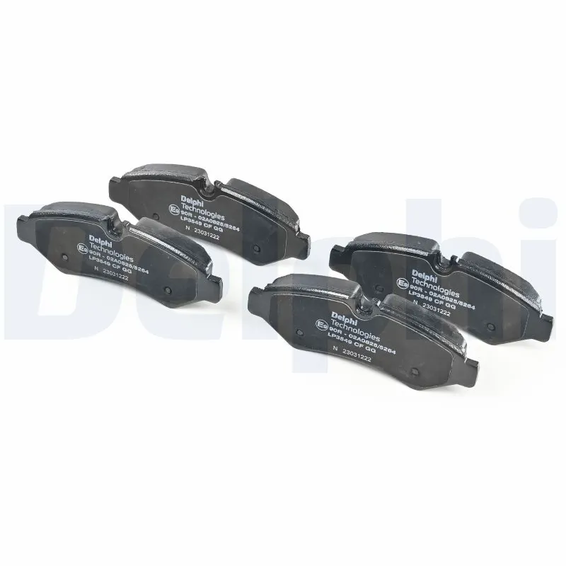 Sapatas do freio traseiras de disco Delphi LP3549 preço, a partir de 40,81 USD