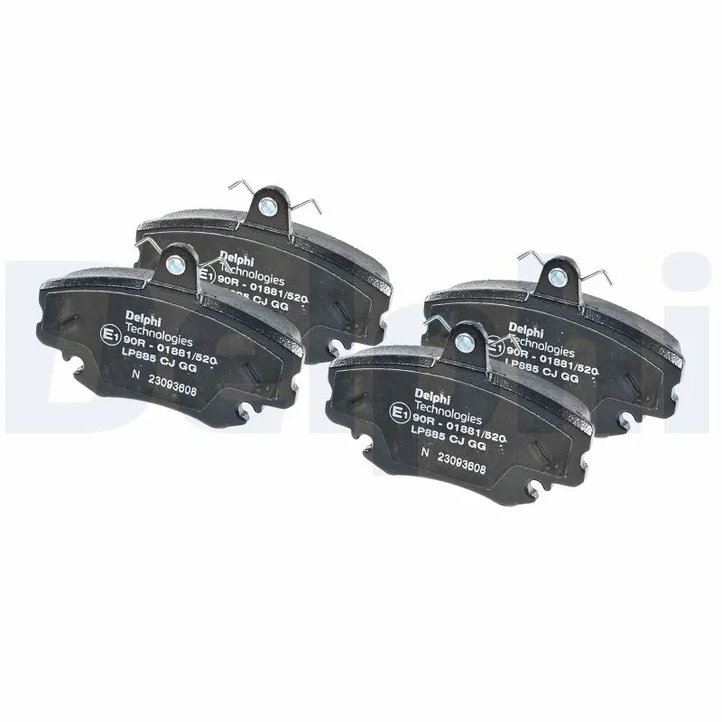 Sapatas do freio dianteiras de disco Delphi LP885 preço, a partir de 22,77 USD