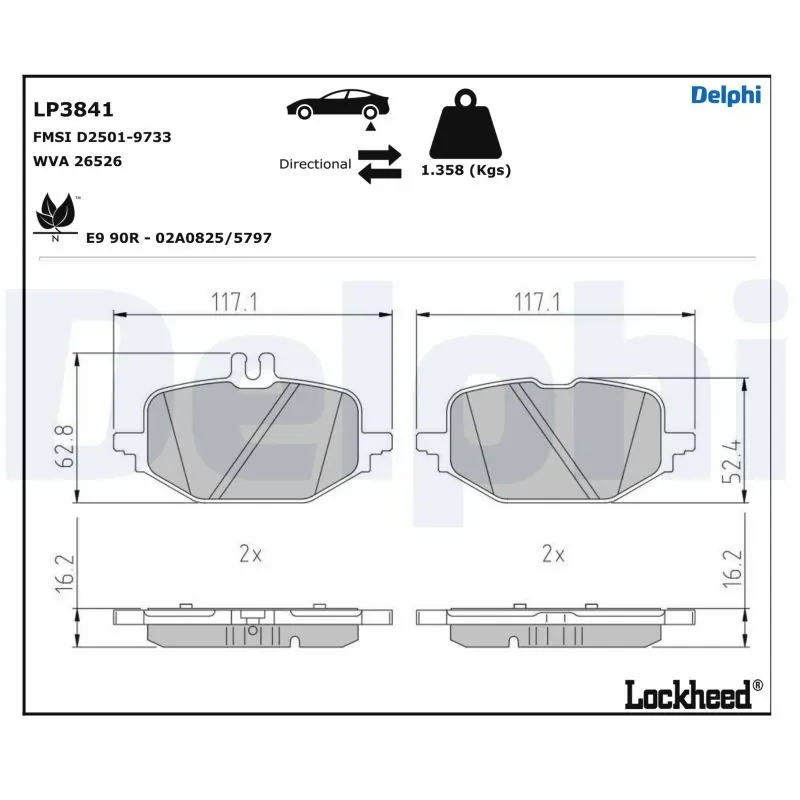 LP3841 Delphi