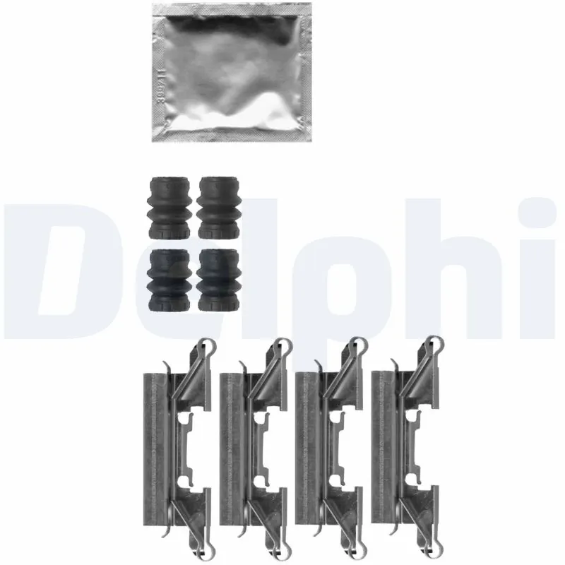 Kit de molas de fixação de sapatas de disco dianteiras para SsangYong Actyon CJ