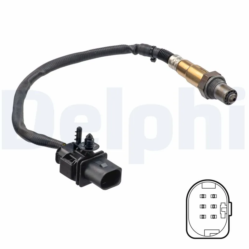 8201028297 General Motors Sonda lambda, sensor de oxigênio até o catalisador