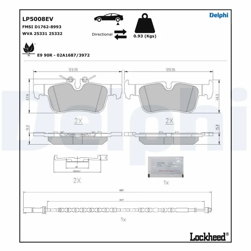 LP5008EV Delphi