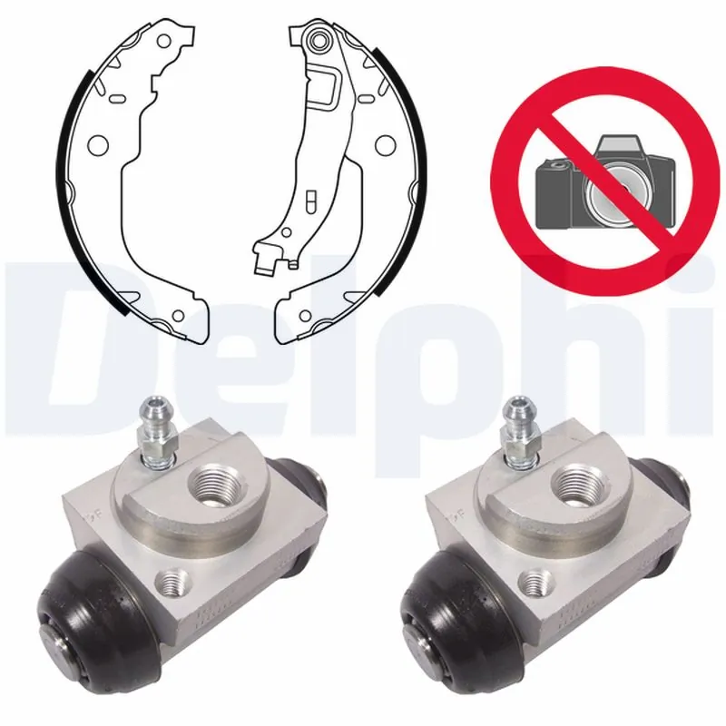 1619229880 Peugeot/Citroen Sapatas do freio traseiras de tambor