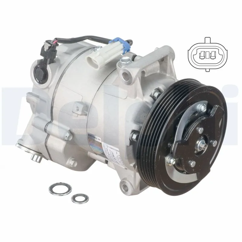 TSP0155949 Delphi Compressor de aparelho de ar condicionado