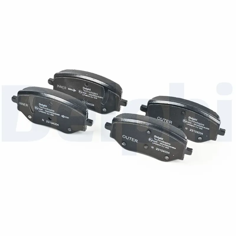 Sapatas do freio dianteiras de disco Delphi LP3644 preço, a partir de 26,74 USD