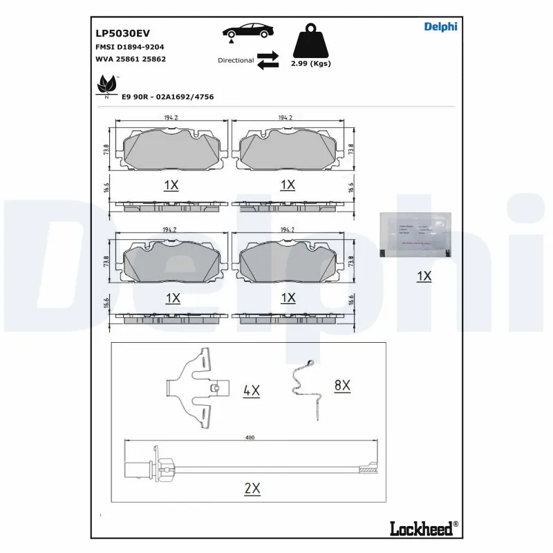 LP5030EV Delphi