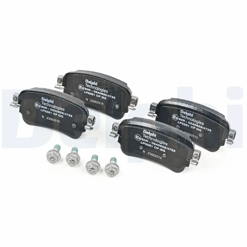 Sapatas do freio traseiras de disco Delphi LP3261 preço, a partir de 35,00 USD